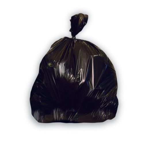 Bolsa para Contenedor de Alta Densidad, 33x40, Negro, 22 Micrones, 10 Rollos, Para 33 Galones